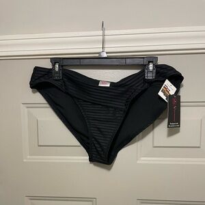 2/$10 No Boundaries Black Mix & Match Bikini Bottoms XL 15-17 NWT 🖤